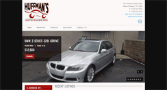 Desktop Screenshot of huffmansauto.com