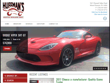 Tablet Screenshot of huffmansauto.com